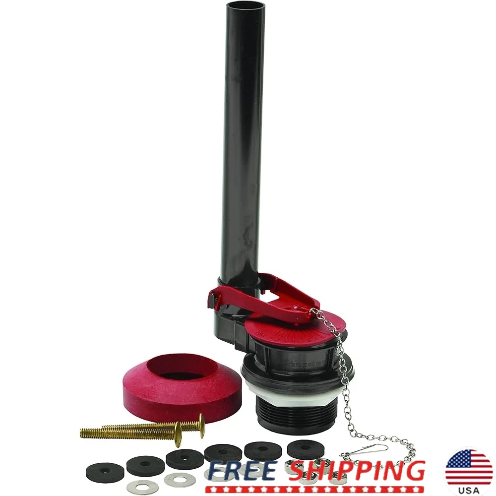 

Универсальный высокопроизводительный 2-дюймовый комплект для ремонта смывного клапана унитаза с прокладками и болтами, простая установка, экономия воды, пробка для утечки