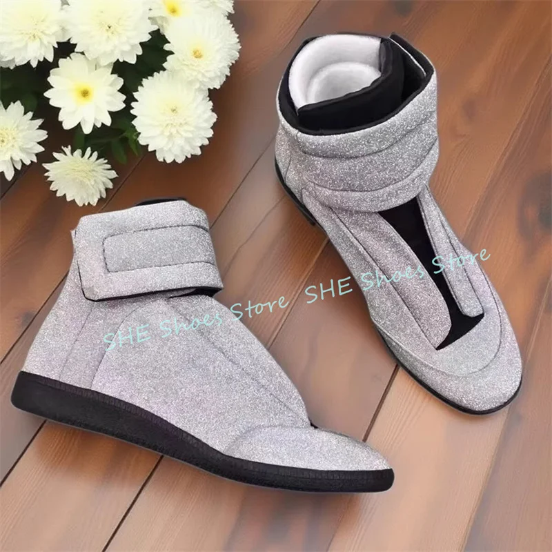 

Male Genuine Leather High Top Sneakers Summer Breathable Trainers Ankle Boots for Men Outside Casual Shoes Flats