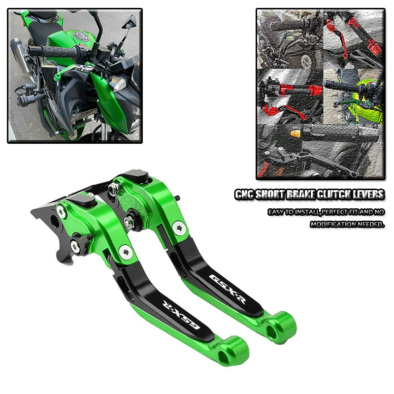 

Для Kawasaki GSX-R 600 750 1000 2009-2017 мотоцикл регулируемый складной тормозной рычаг сцепления ручки ручного тормоза рычаги