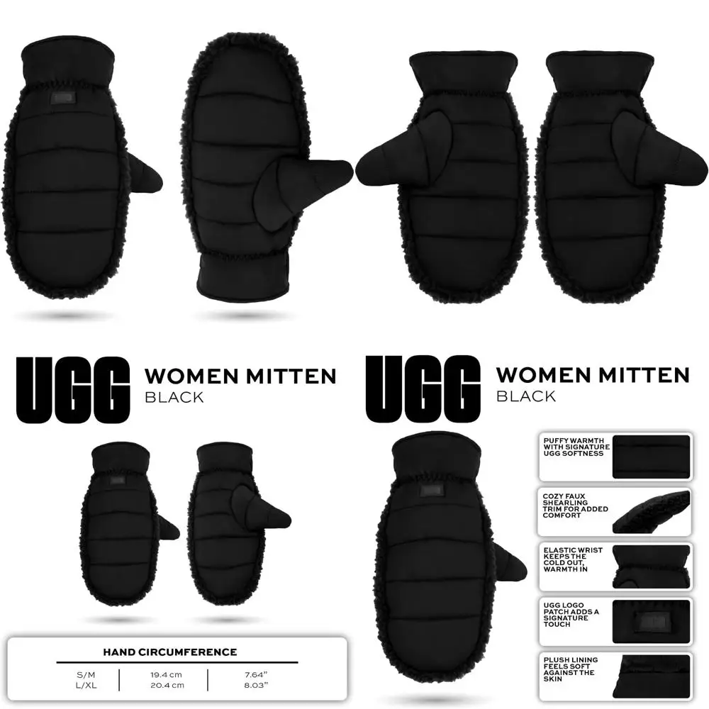 

Women's Soft and Warm Fluffy Mittens for Winter, Ideal for Cold Weather Protection