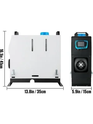 SIHAO 5/8KW 12V Diesel-Lufterhitzer mit LCD-Schalter, Standheizung. Schnelle, leise Heizung für LKWs, Boote, Wohnmobile und Dieselfahrzeuge – Detail 20