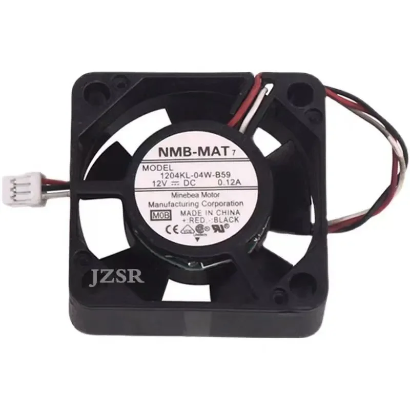 Original Genuine NMB-MAT 1204KL-04W-B59 3010 12V 0.12A Yaskawa Inverter Fan for Industrial Equipment