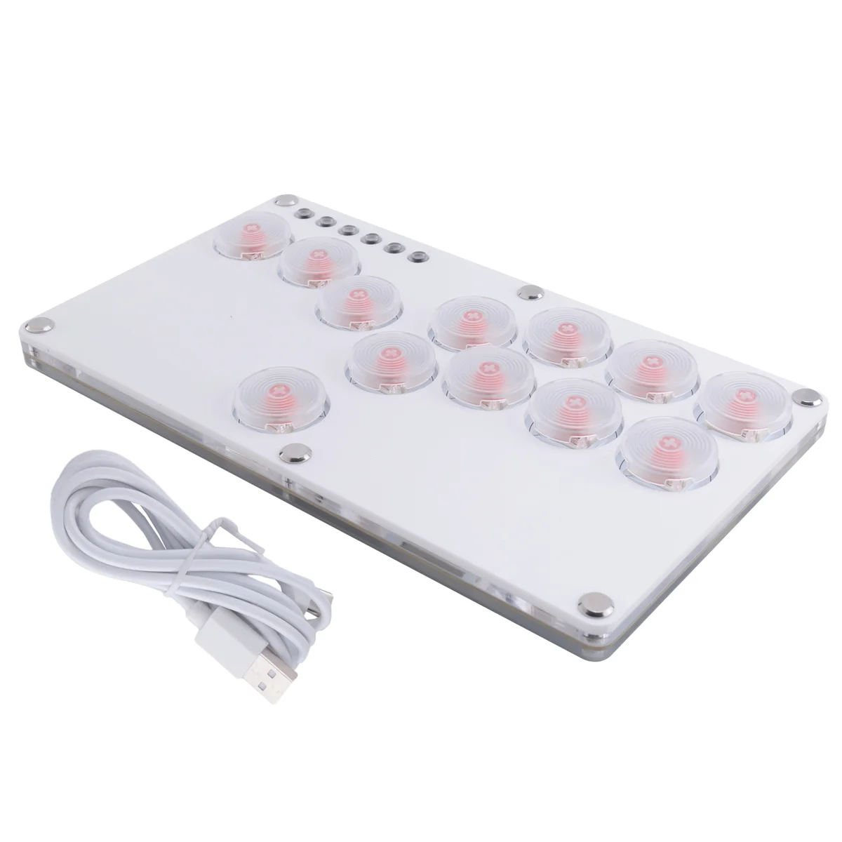 12key Joystick Hitbox Keyboard Arcade Stick Controller for PS4/PS3/Switch/PC Arcade Hitbox Controller Fight Sticks C