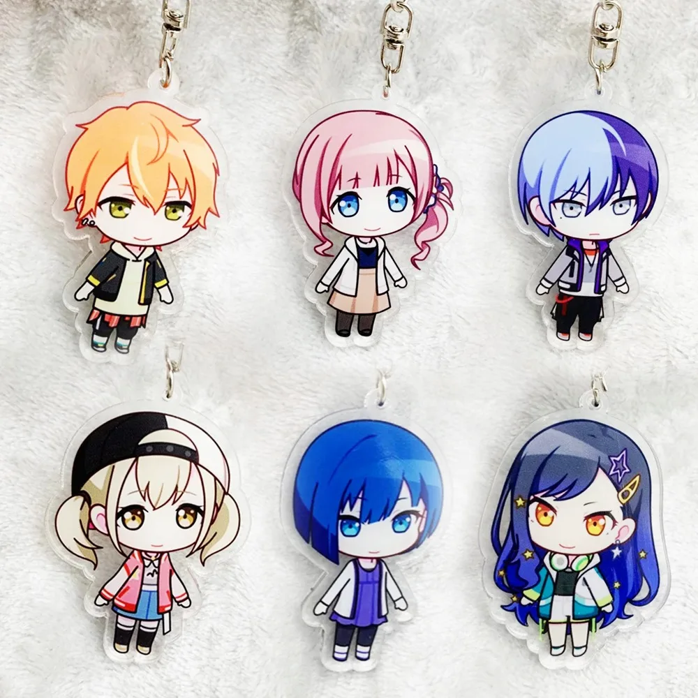 

Diy Project SEKAI COLORFUL STAGE! Feat. Hatsune Miku Acrylic Keychain Anime Peripherals Cute Cartoons Backpack Pendant Gifts
