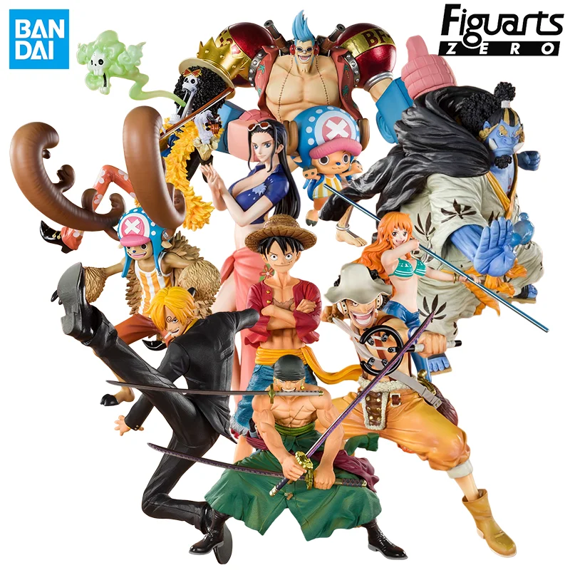 

Bandai Figuarts ZERO One Piece Animation 20th Anniversary Straw Hat Pirates Character Collectible Ornaments Toys Festival Gifts