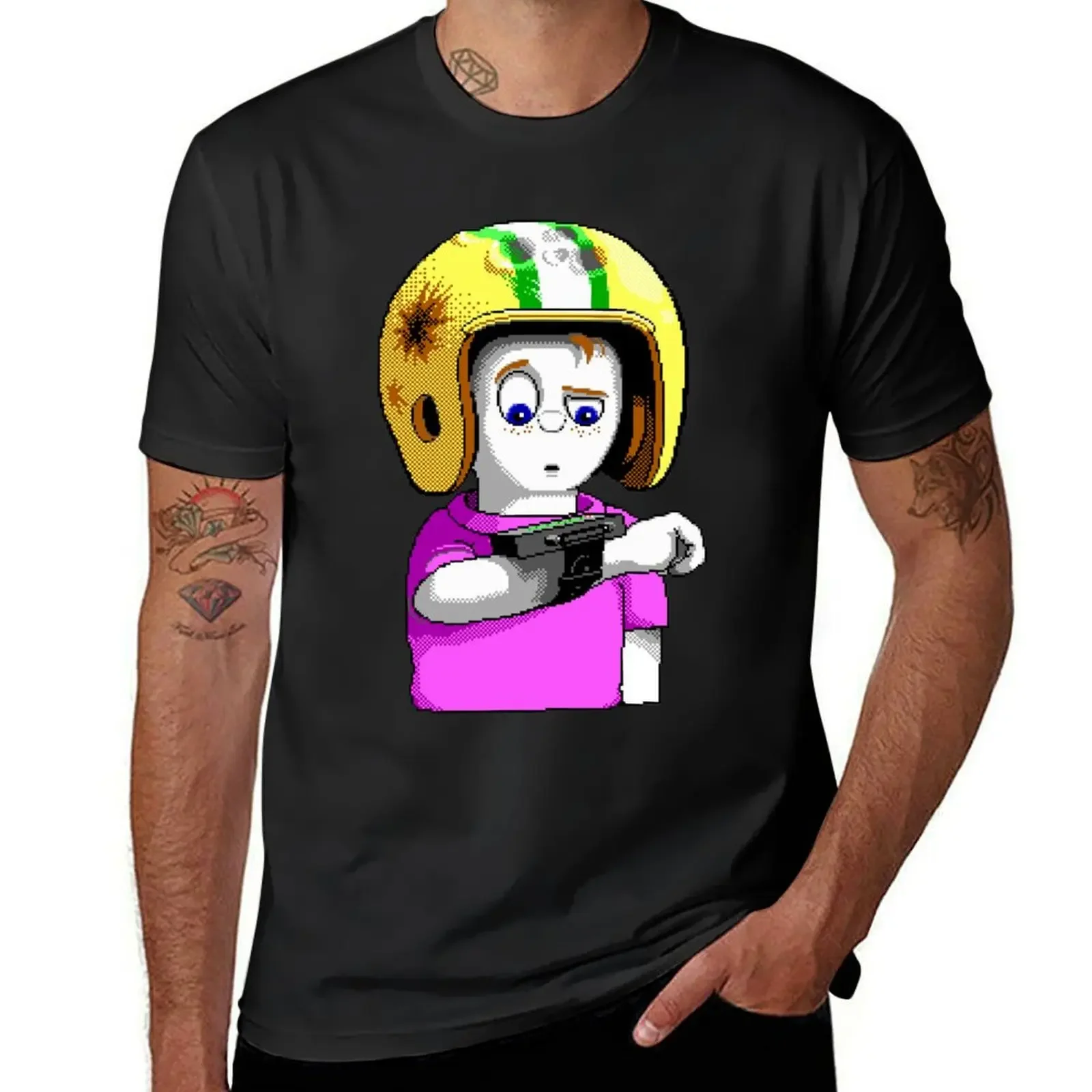 Commander Keen Goodbye Galaxy T-Shirt tops custom shirt slim fit t shirts for men