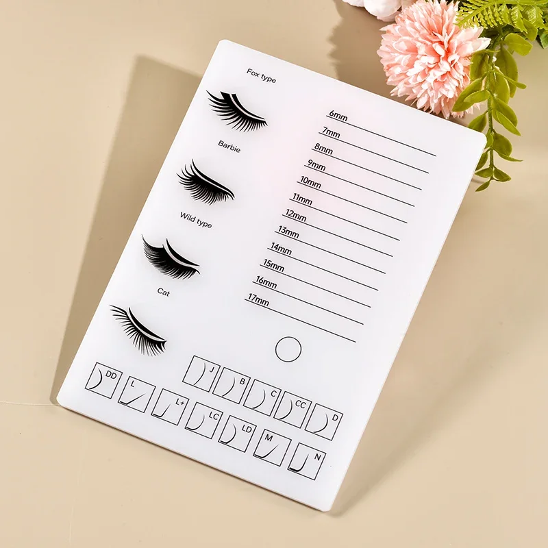 1 PC Eyelash Extender Tray False Eyelash Holder, Salon Storage Case in 3 Colours, Glue Holder for Precision Styling of Eyelashes