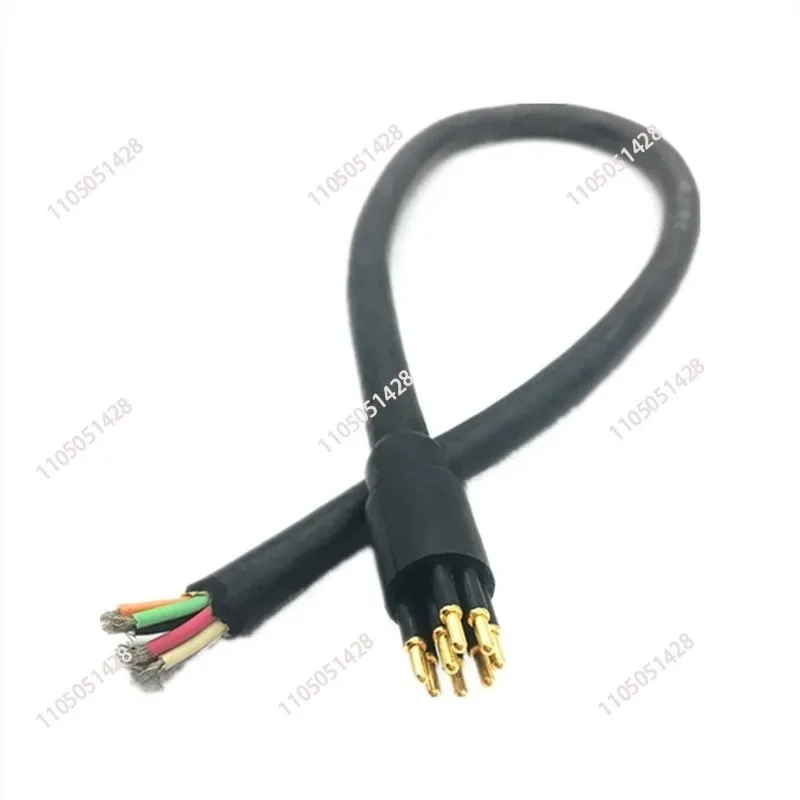 MCIL8M 8 Pin Underwater Connector Waterproof Bulkhead Plug for Deep Sea Applications