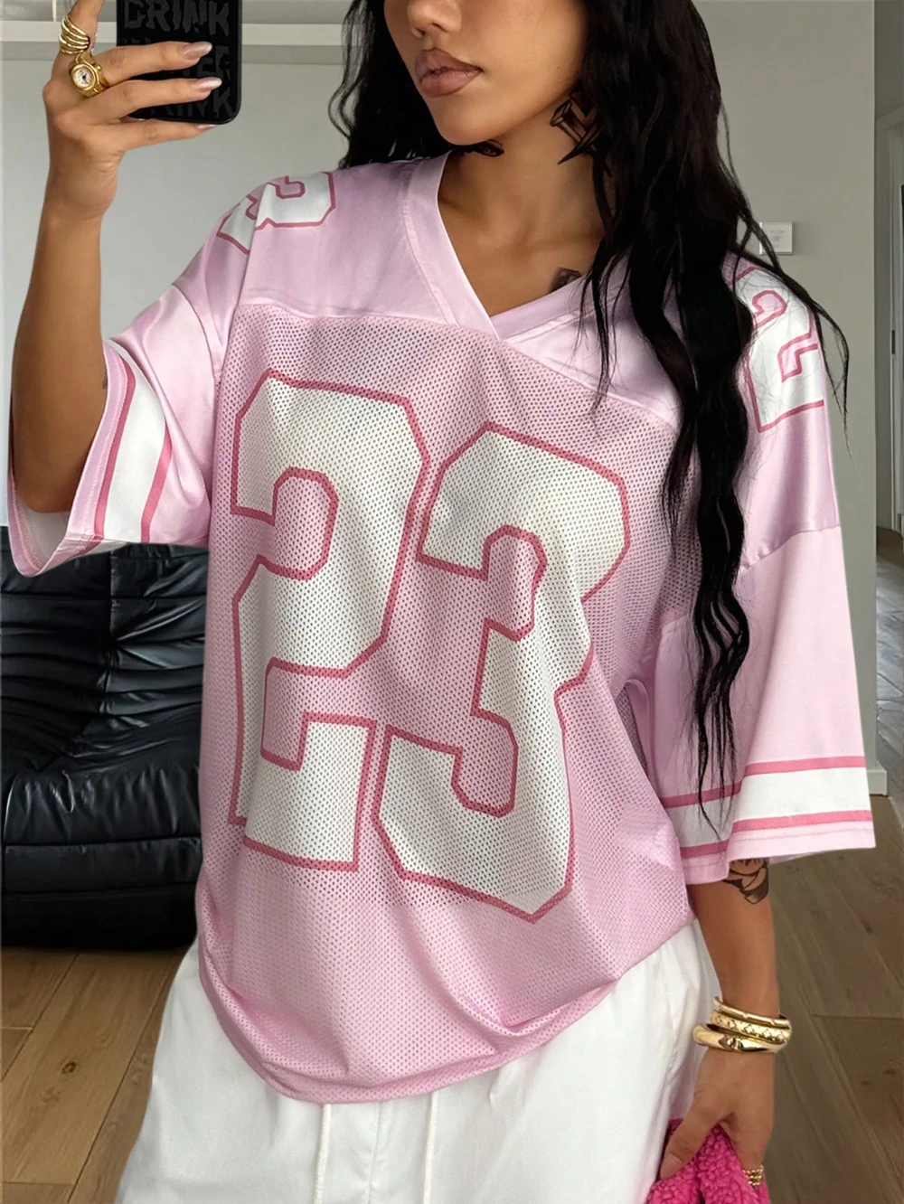 Women's New 23 Letter Printed - Street Fashion China ulasan dan harga