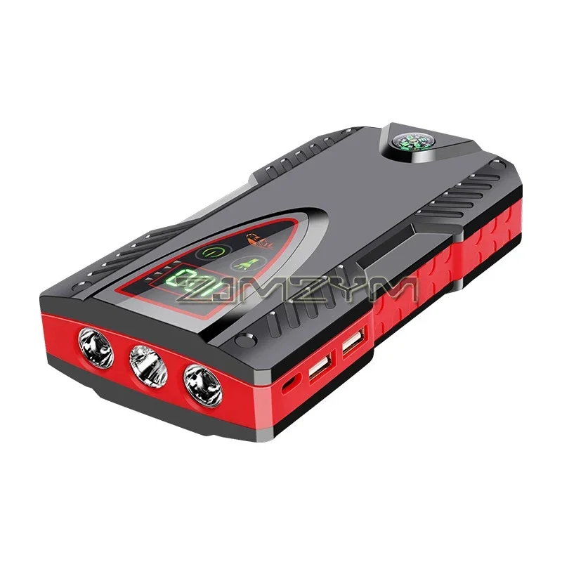 1000A Car Jump Starter Portable Car Battery Jump Starter Battery Pack 6000 Amp, 12V Battery - works on Cars, Motorcycle, Trucks