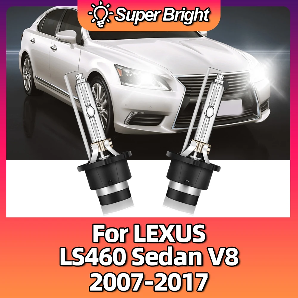 

D4S HID Xenon Bulb 12V 35W 6000K Car Headlight For LEXUS LS460 Sedan V8 2007 2008 2009 2010 2011 2012 2013 2014 2015 2016 2017