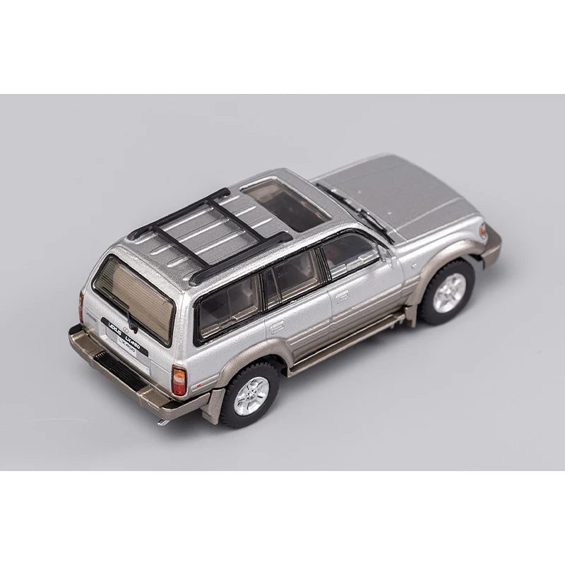 GCD 1:64 Die-cast Model Car 1/64 LEXUS LX450 Left-hand Drive Off-Road SUV Vehicle With Case Gift for Boys Girls Adults