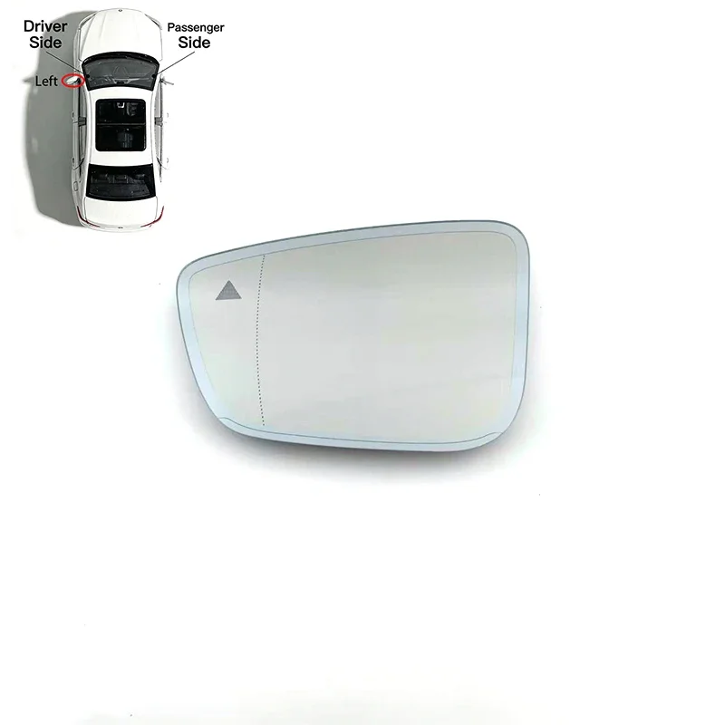 Auto Dimming Heated Blind Spot Warning Rear Mirror Glass For BMW 3 Series G20 G21 5 Series G30 G31 G32 G38 7 Series G11 G12