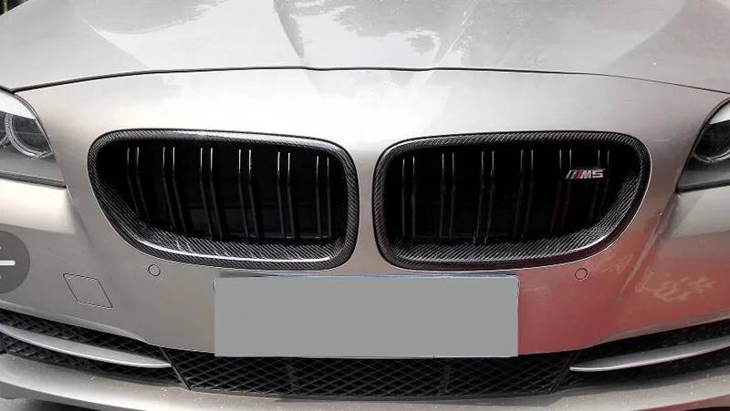 Carbon fiber front grill for F10 F18 auto parts grille F11 M5 2010-2017