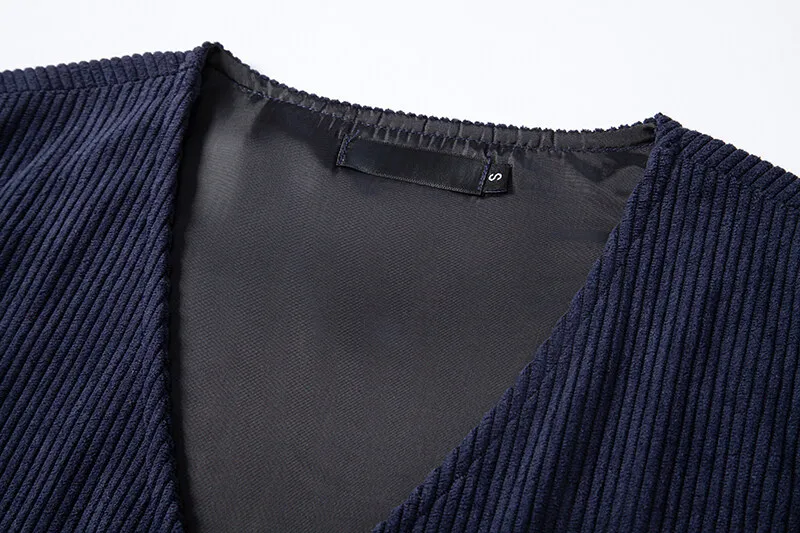 ربيع الخريف جديد أزياء الرجال عارضة سروال قصير سليم البدلة سترة معطف الأمريكية خمر زائد حجم الصدر صدرية الذكور سترة #6