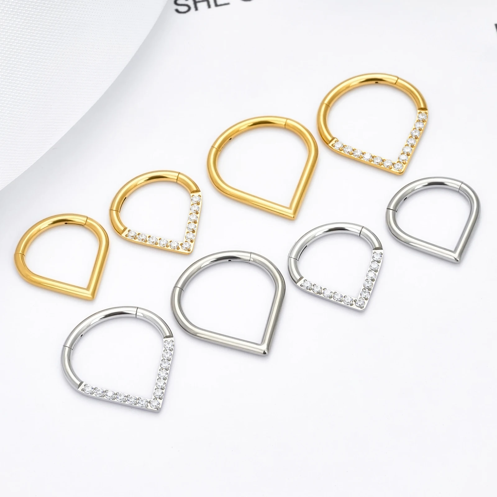 Титановые серьги-кольца ASTM F – обзор и цена Helix Cartilage Ring