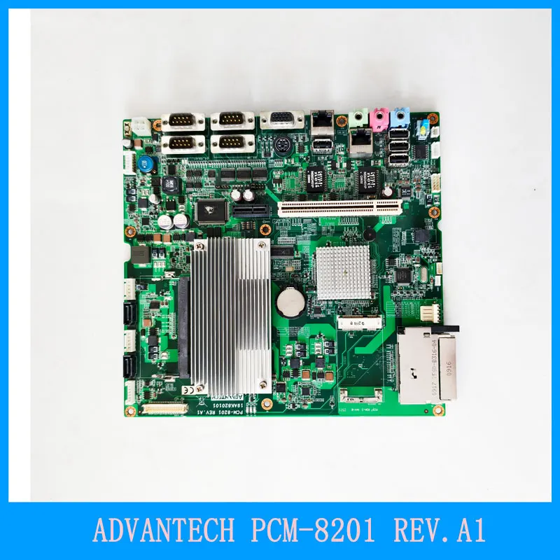 ADVANTECH PCM-8201 REV.A1 اللوحة الأم للتحكم الصناعي 19AK820101 وحدة المعالجة المركزية اختبار اللوحة الأم الطبية