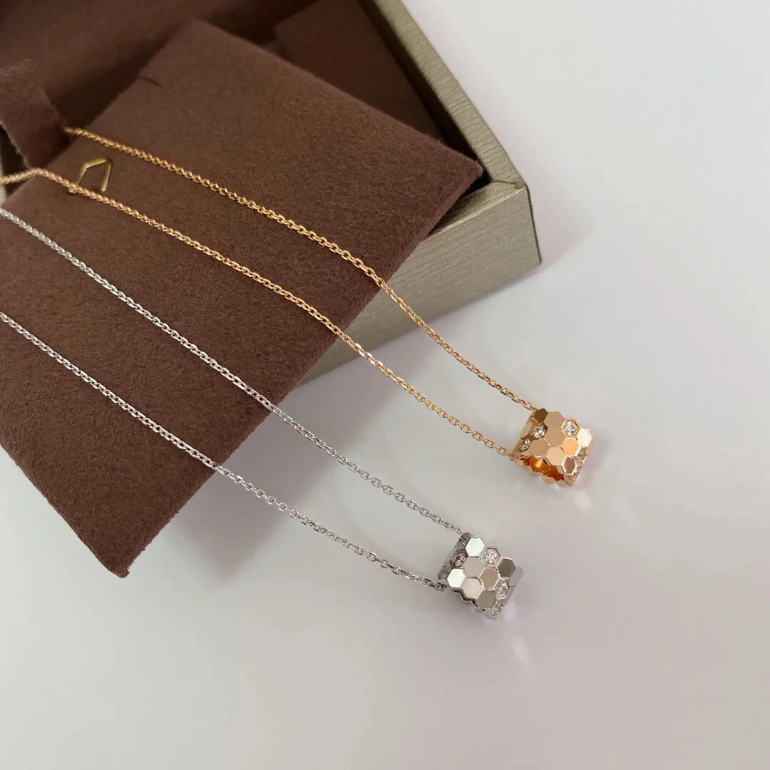 

925 Pure Silver Luxury Jewelry Women's Necklace.Exquisite Wedding Jewelry Accessories Holiday Gifts