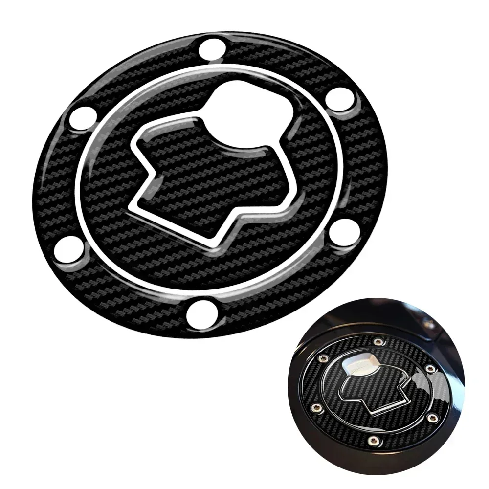 

Motorcycle Fuel Tank Pad Gas Oil Cap Protector Sticker For Models Up To 2006 (6 Holes)