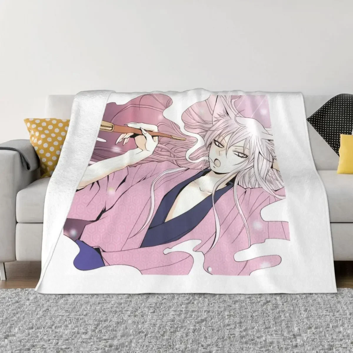 Kamisama Kiss Anime Blankets Kamisama Hajimemashita Flannel Funny Warm Throw Blanket for Home Summer