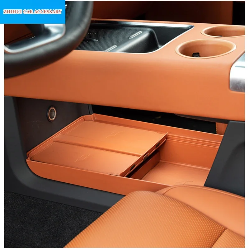 For Li Lixiang L8 L9 2022-2024 Car Multi Functional Storage Box Under Central Control Space Utilization sStorage Box Accessories