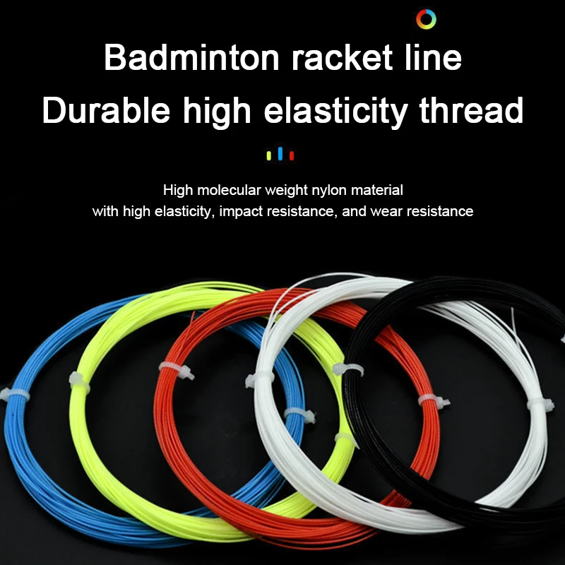 Badminton Racket 76 Strings Feather Line High Elasticity Durable Playing Hall Team With Badminton Racket Line