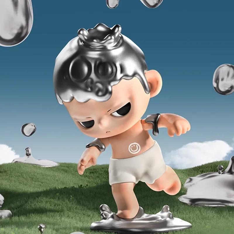 Caja ciega auténtica de la serie Pop Mart KUBO City of Sunset, adornos de caja misteriosa, figuritas, decoración del hogar, muñecas modelo de escritorio, regalo para niñas