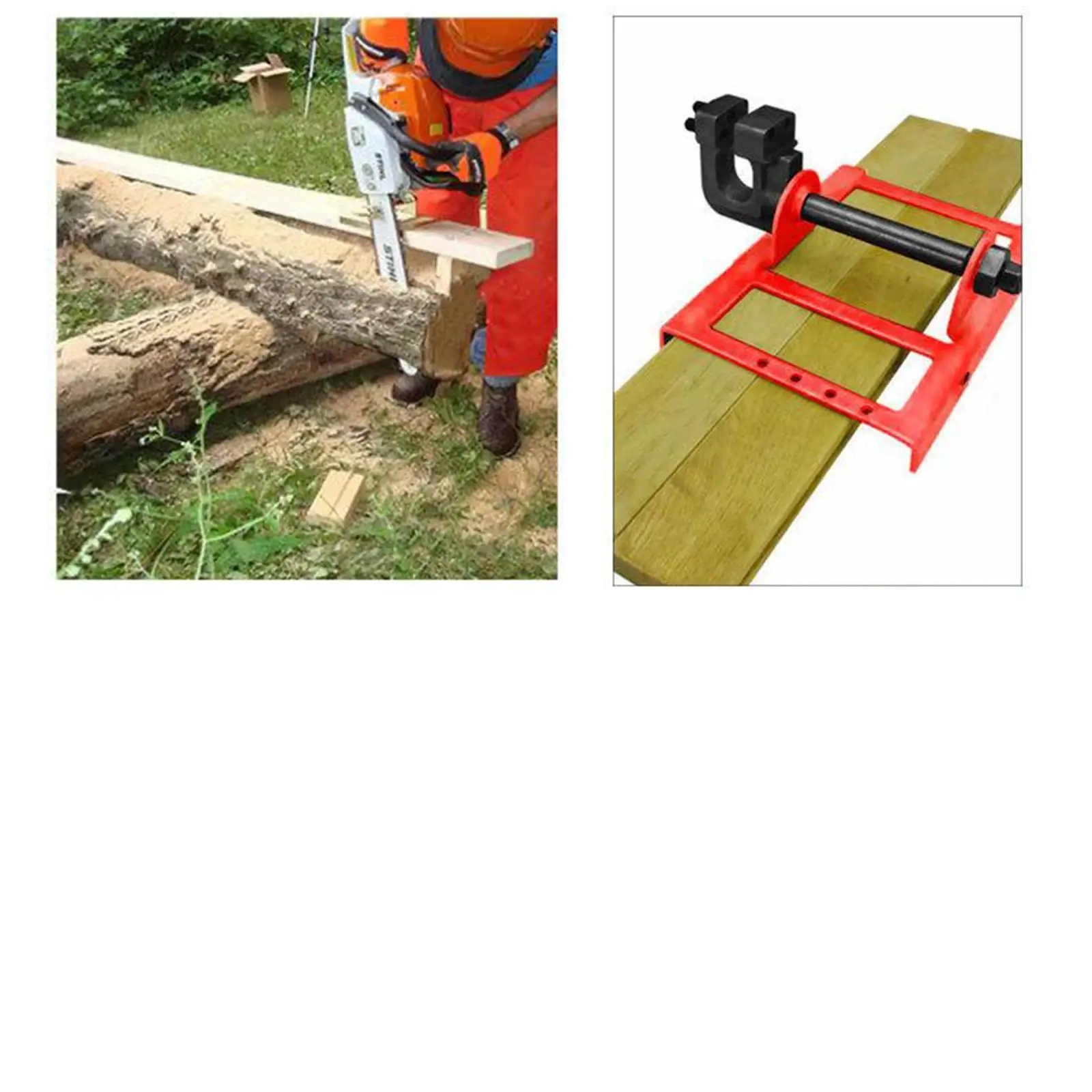 1pc Chainsaw Mill Lumber Cutting Guide Milling Accs for Timber Workers