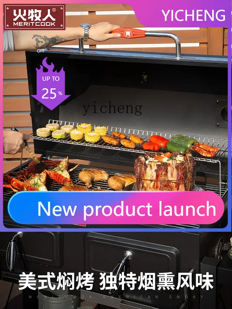 

JX3 Home Garden Barbecue Grill Outdoor Villa Barbecue Stove Barbecue Grill