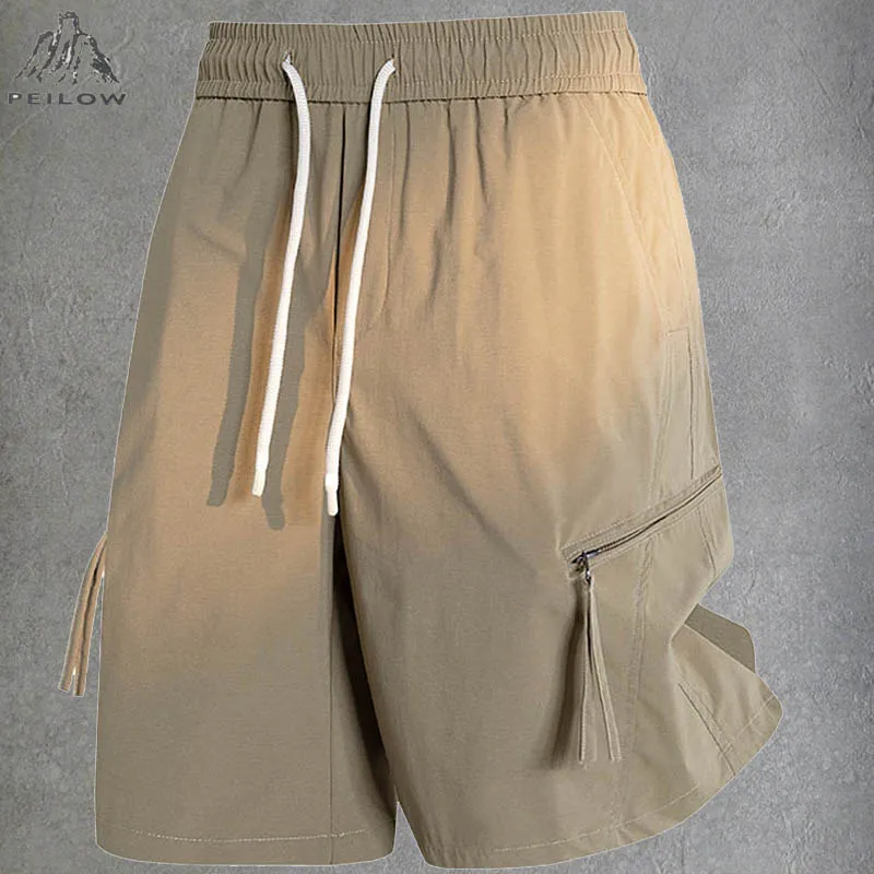Plus size 9xl 10xl casual verão masculino casual carga shorts ao ar livre ginásio corredores esportes shorts de corrida hommes calças de cinco pontos