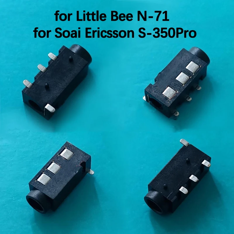 

5/10PCS 3.5mm Audio Jack Audio Socket Connector For Little Bee N-71 for Sony Ericsson S-350Pro Amplifier headphone interface
