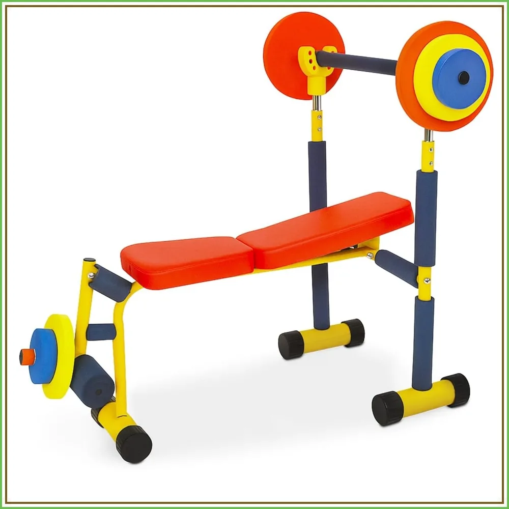 barbell bench press set used