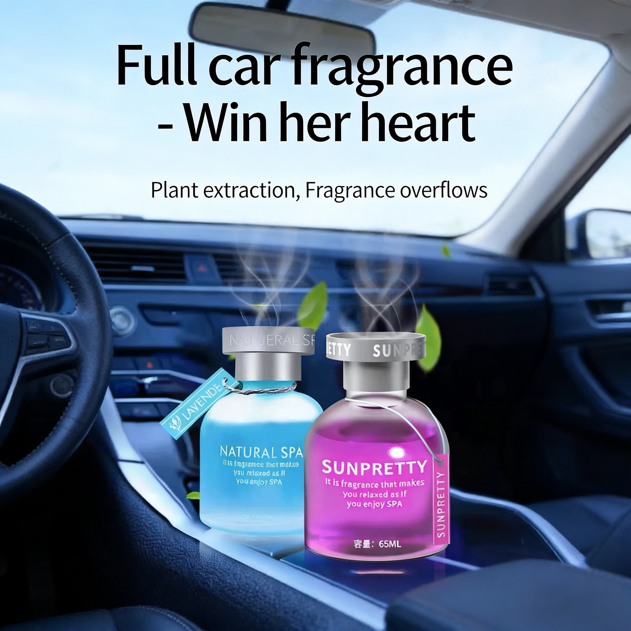 Perfume Fragrance Time - Araba Parfümü Güvenli Sıvı Tip Dekoratif