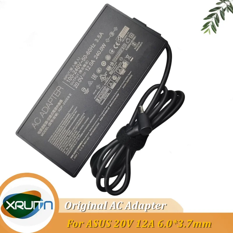 ADP-240EB B 20V 12A 240W 6.0*3.7MM Laptop adapter For ASUS ROG Strix Scar 15 GX550LXS RTX2080 G533QS G533QS-XS98Q Power Charger