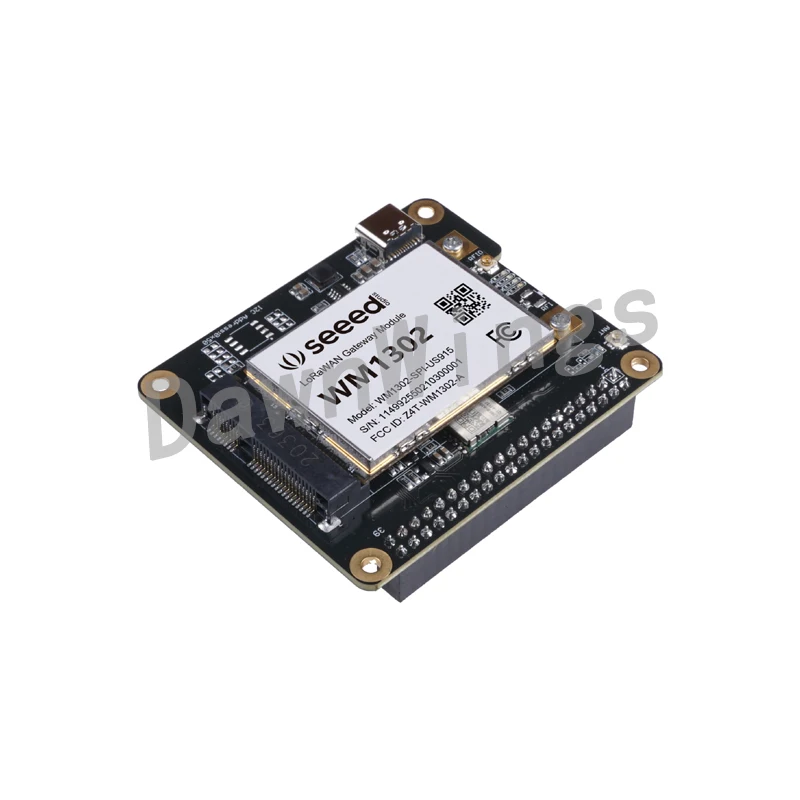 113100022 WM1302 Pi HAT Eklenti Kartı: Raspberry Pi ile Kablosuz Bağlantı ve Anten Performansı İçin Optimal Çözüm