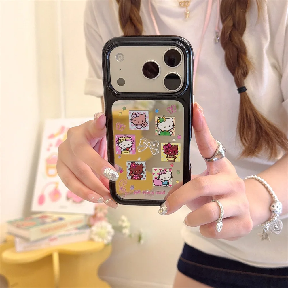 

Cute Cartoon Kuromi 3D Phone case for iPhone 15 Pro 16 plus 17 Pro Max 11 12 13 14 15 16 17 Cases Kawaii Protective Cover Fundas