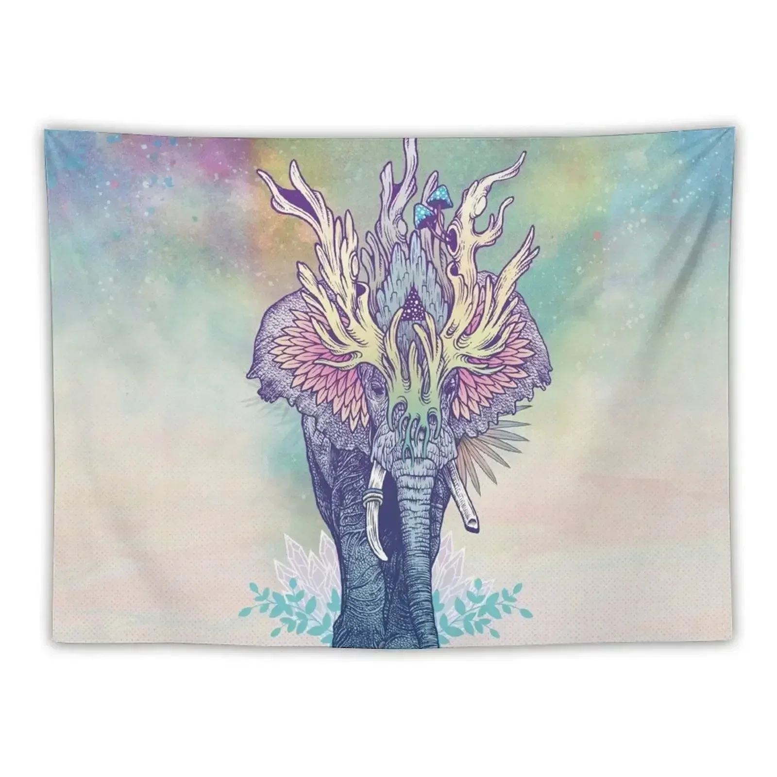 Spirit Animal - Elephant Tapestry Decorations For Room Kawaii Room Decor Home Decoration Home Decorations Tapestry