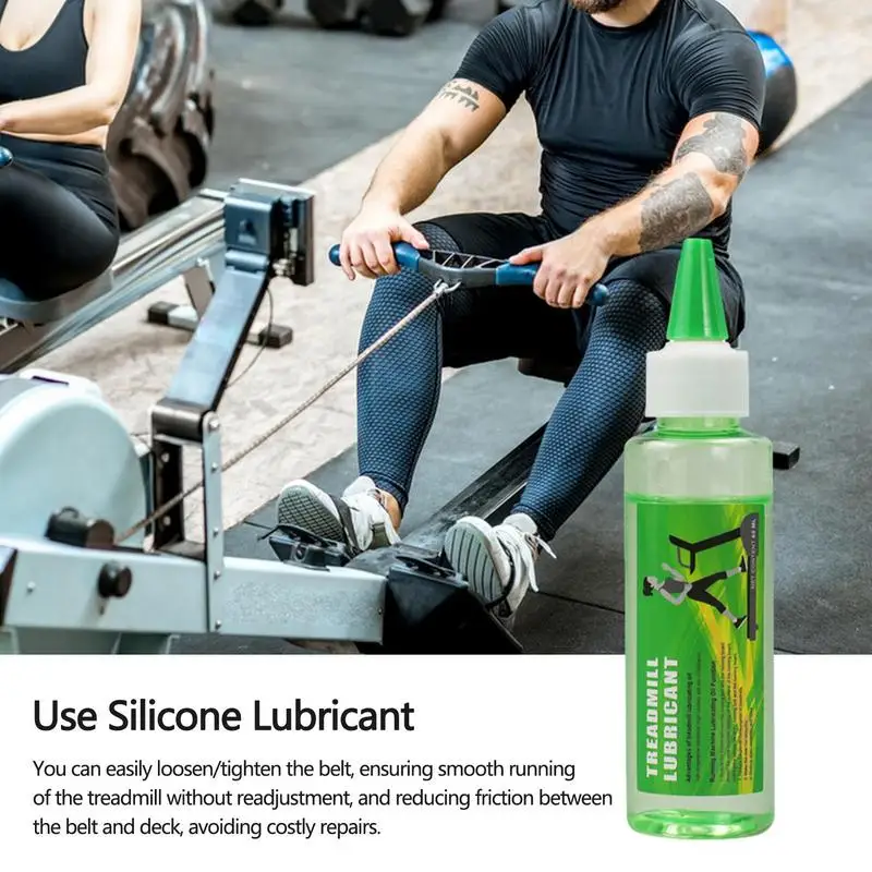 Silicone Oil For Treadmill Belt 60ml Lube For Running Machine Easy To Apply Lubrication Oil Portable Treadmill Accessories For