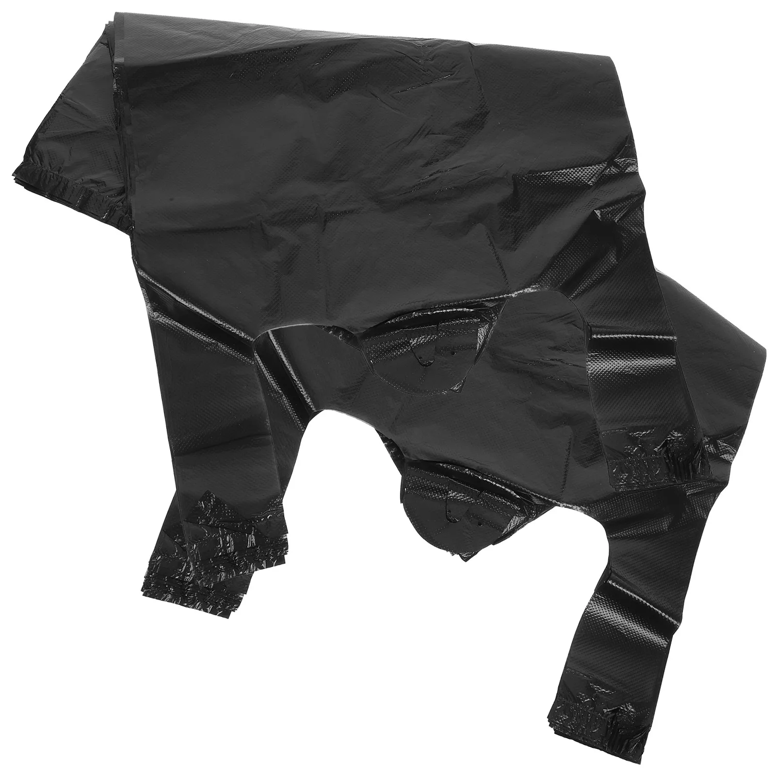 150 Pcs Trash Bags Bulk Large Bin Black Garbage Medium Plastic Kitchen Shopping