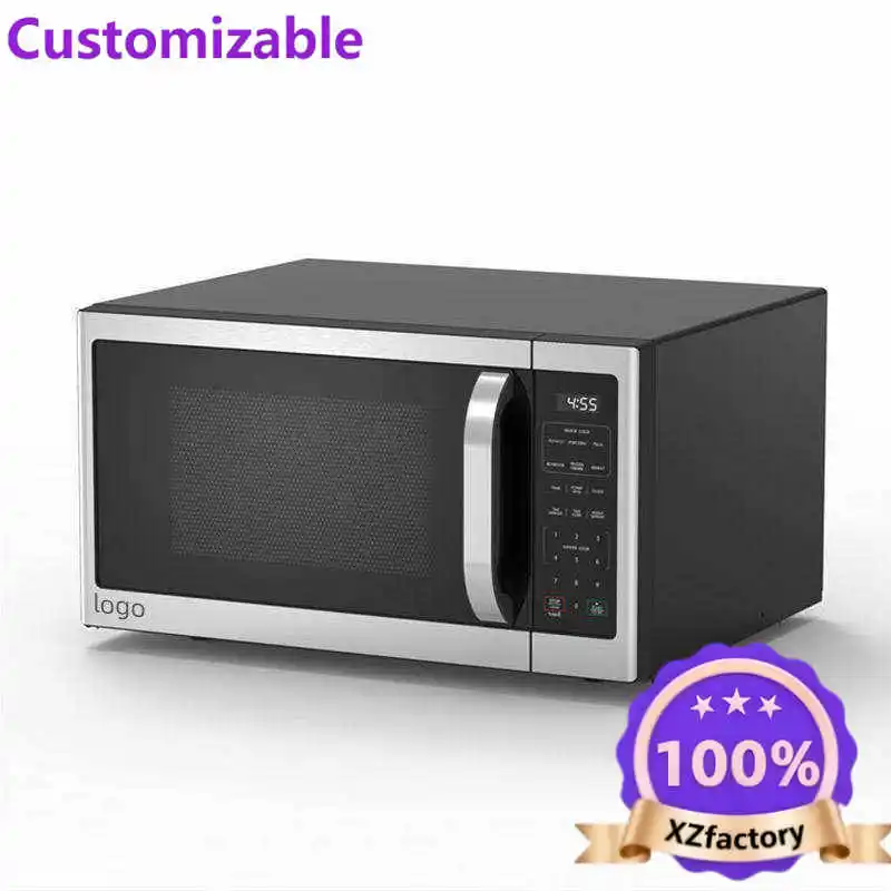 Factory Direct 2026 Elettrodomestici da cucina Forno a microonde digitale da tavolo in acciaio inossidabile con grill