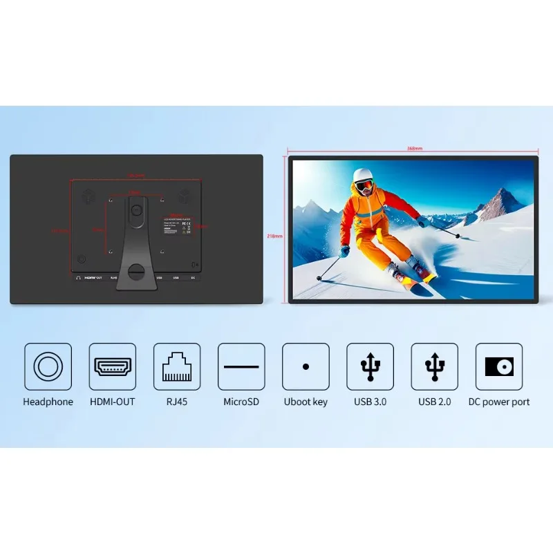 15,6'' Android Alles-in-één tabletdisplay Digital Signage Digitale kalendermuurplannerfabriek voor uw kalendersoftware