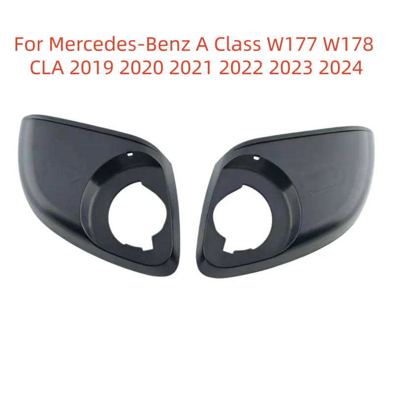 

For Mercedes-Benz A Class W177 W178 CLA 2019 2020 2021 2022 2023 2024 Car rearview mirror Frame Bottom Cove