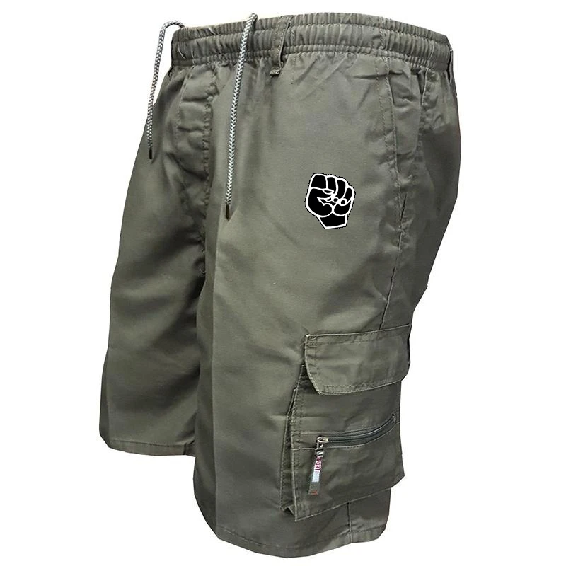 Sommer Herren Cargo-Shorts Bermuda Baumwolle Hohe Qualität Heißer Verkauf Armee Militär Multi-tasche Casual Männlichen Outdoor Kurze Hosen