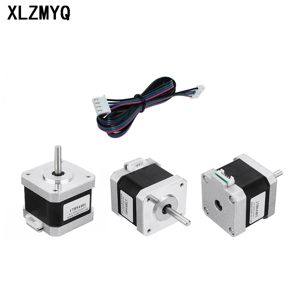 17HS4401 Stepper Motor CNC Engraving Machine Nema17 3D Printer Parts 4-Lead 42Bygh 1.5A With Dupont Line For 3D Printer