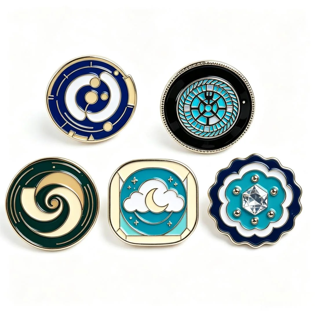 Factory Wholesale Customization Enterprise School Emblem Safety Soft Hard Quality Emblem Metal Customization Emblem Crafts Exqui