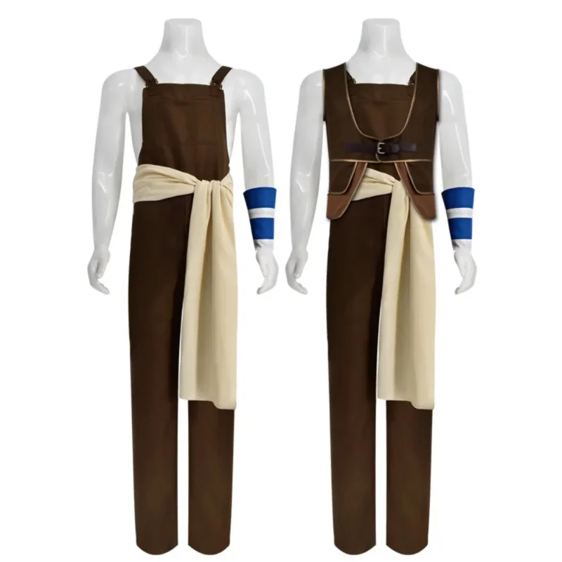 

qq 123TV Usopp Косплей Костюм Взрослый Пальто Жилет Аксессуары Полный комплект Live Action TV Дети Кевин Саула Костюм для ролевых игр Хэллоуин Часть