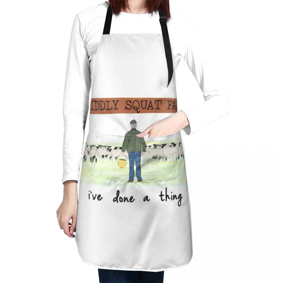 Farmer Jeremy Apron Kitchen Apras Man Restaurant Kitchen Equipment Art Apron