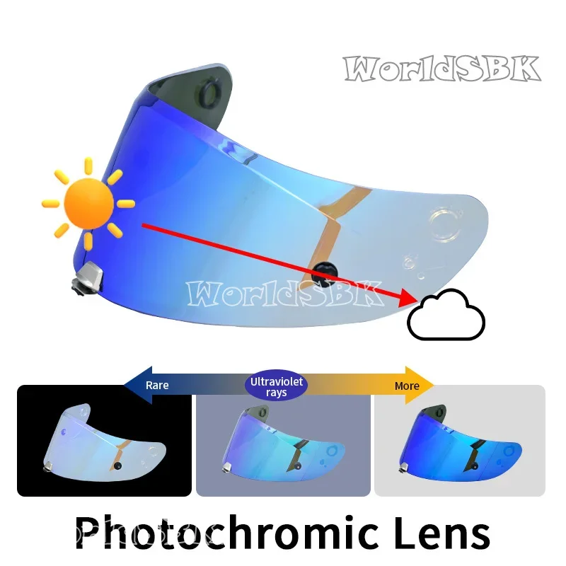 Photochromic Visor for HJC RPHA 11 PRO RPHA 70 ST HJ-26  Helmet Shield Uv Cut Casco Moto Face Shield Visera Windshield