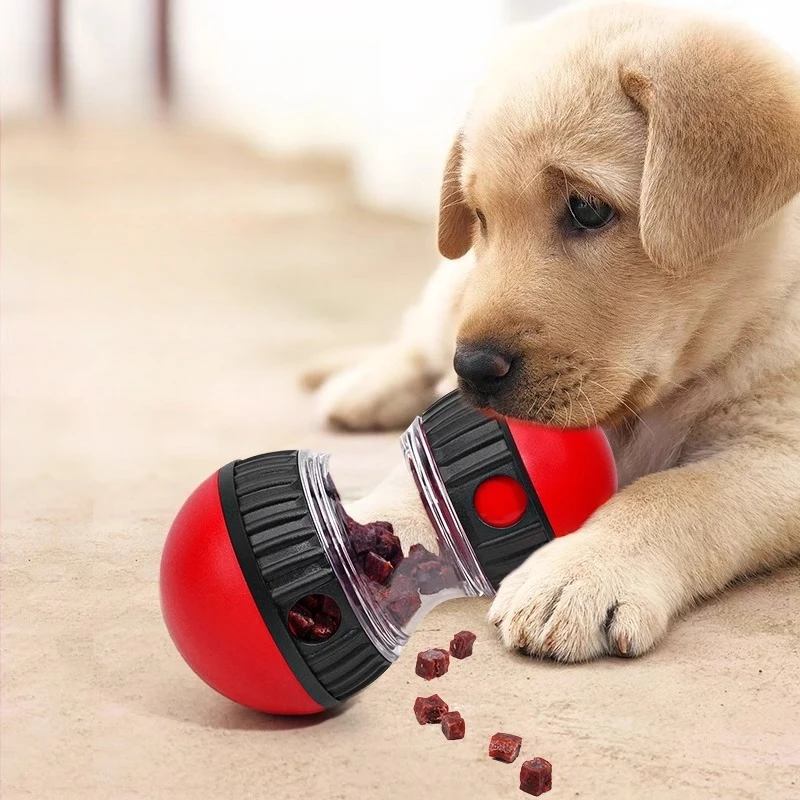 

Interactive Dog Toy for Small Large Dogs Cats Treat Dispenser Leaking Food Slow Feeder Pets Ball Toys Training Labrador Supplies