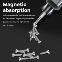 ABJO-Mini Electric Screwdriver, 68 In 1 Precision Electric Screwdriver, Electric Precision Screwdriver Kit For PC